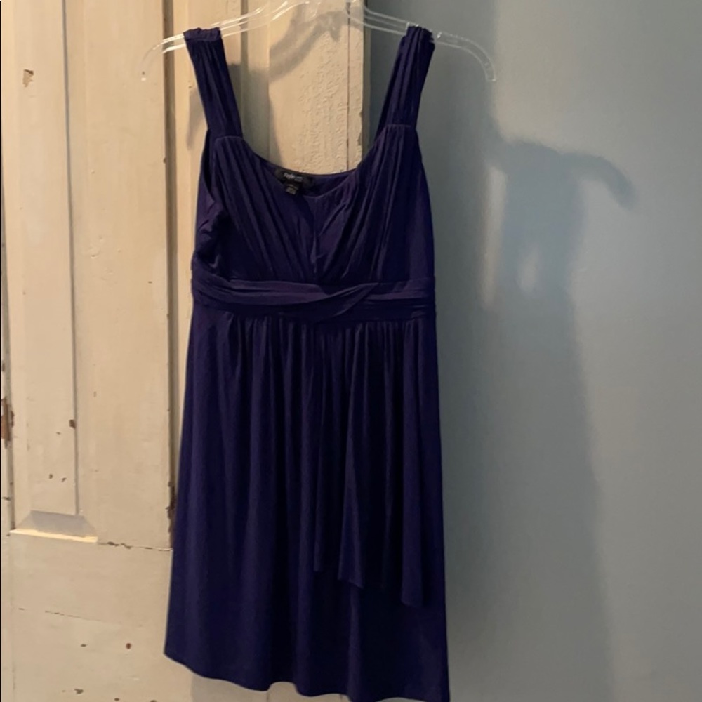 Style & co petite royal blue dress